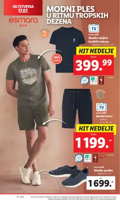 Lidl katalog - važi od 17.07.2025 | Strana: 2 | Proizvode: Majica kratkih rukava, Patike