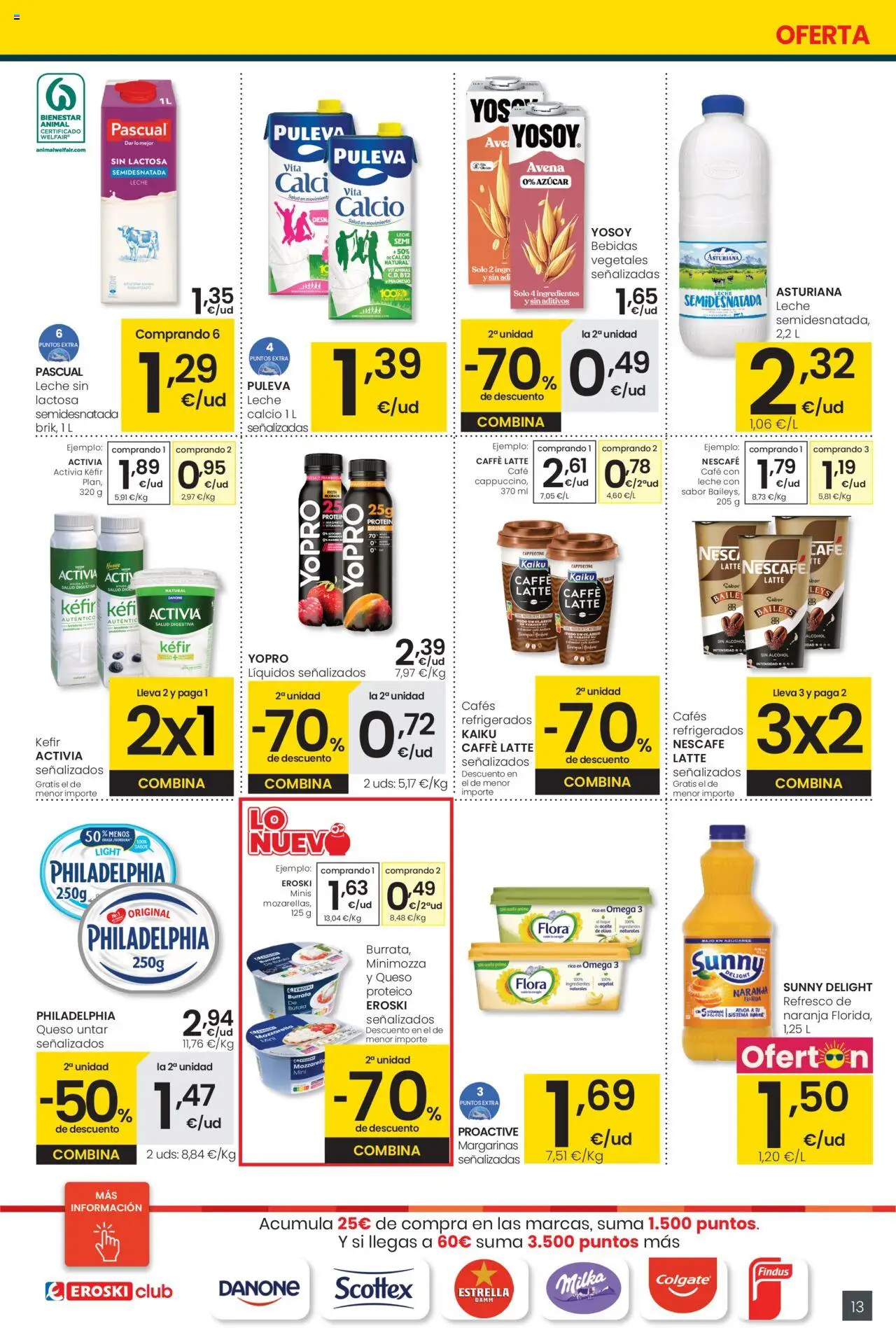 Eroski - Center │ válido desde el 31.07.2025 | Página: 13 | Productos: Δοχείο φοντί, Café, Aceite de oliva, Ρούτερ