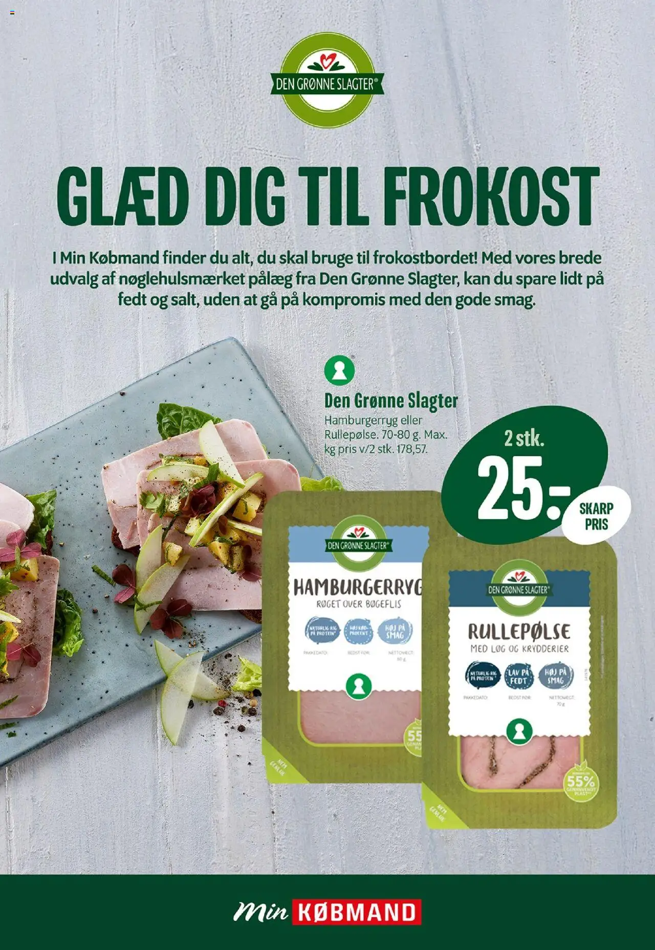 Min Købmand Tilbudsavis gyldig fra 15.08.2025 | Side: 13 | Produkter: Løg, Pålæg, Rullepølse, Hamburgerryg
