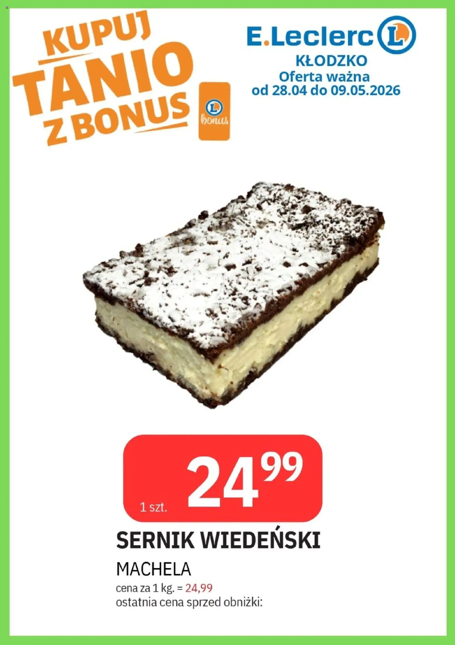 E.Leclerc gazetka - Kłodzko od 28.04.2026 | Strona: 16
