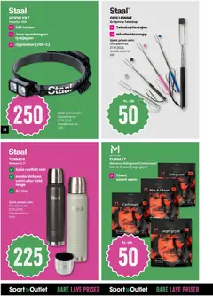 Forhåndsvisning av Sport Outlet Bare lave priser gyldig fra 10.02.2026 | Side: 26 | Produkter: Ementalec, Вермішель