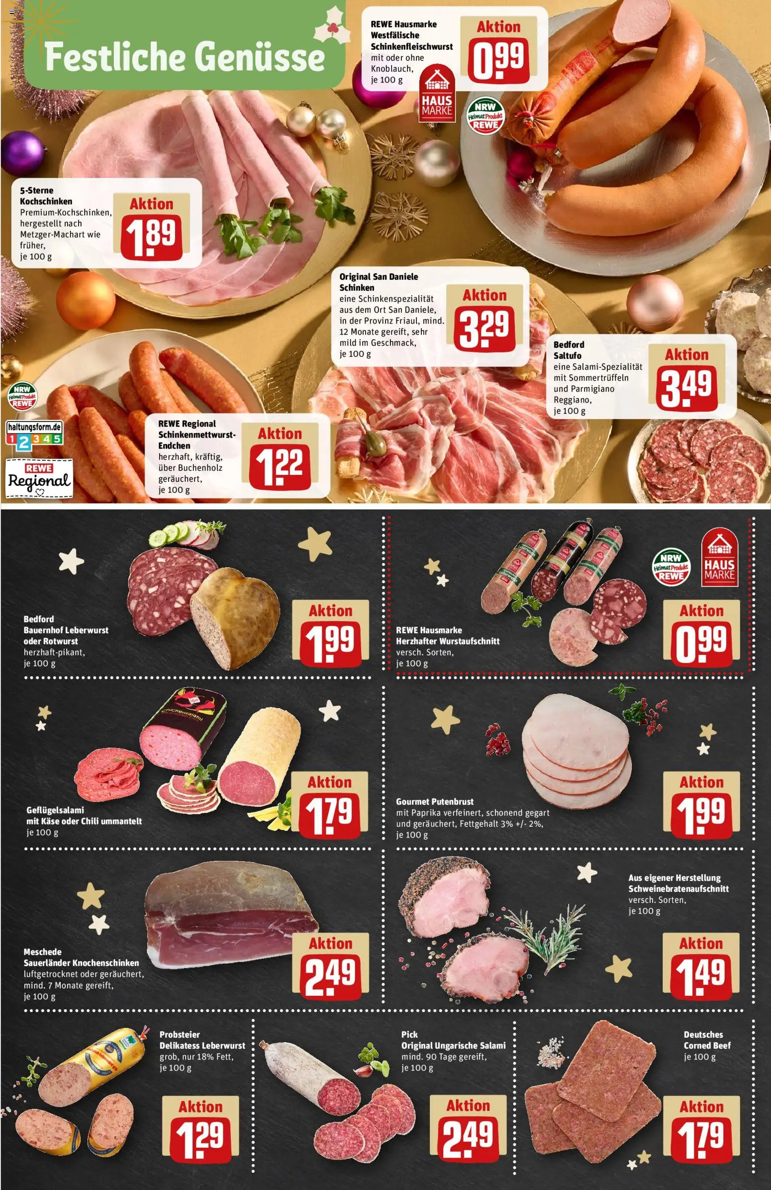 Rewe ihr Kaufpark Prospekt 	 – gültig ab 22.12.2025 | Seite: 8 | Produkte: Paprika, Chili, Salami, Schinken