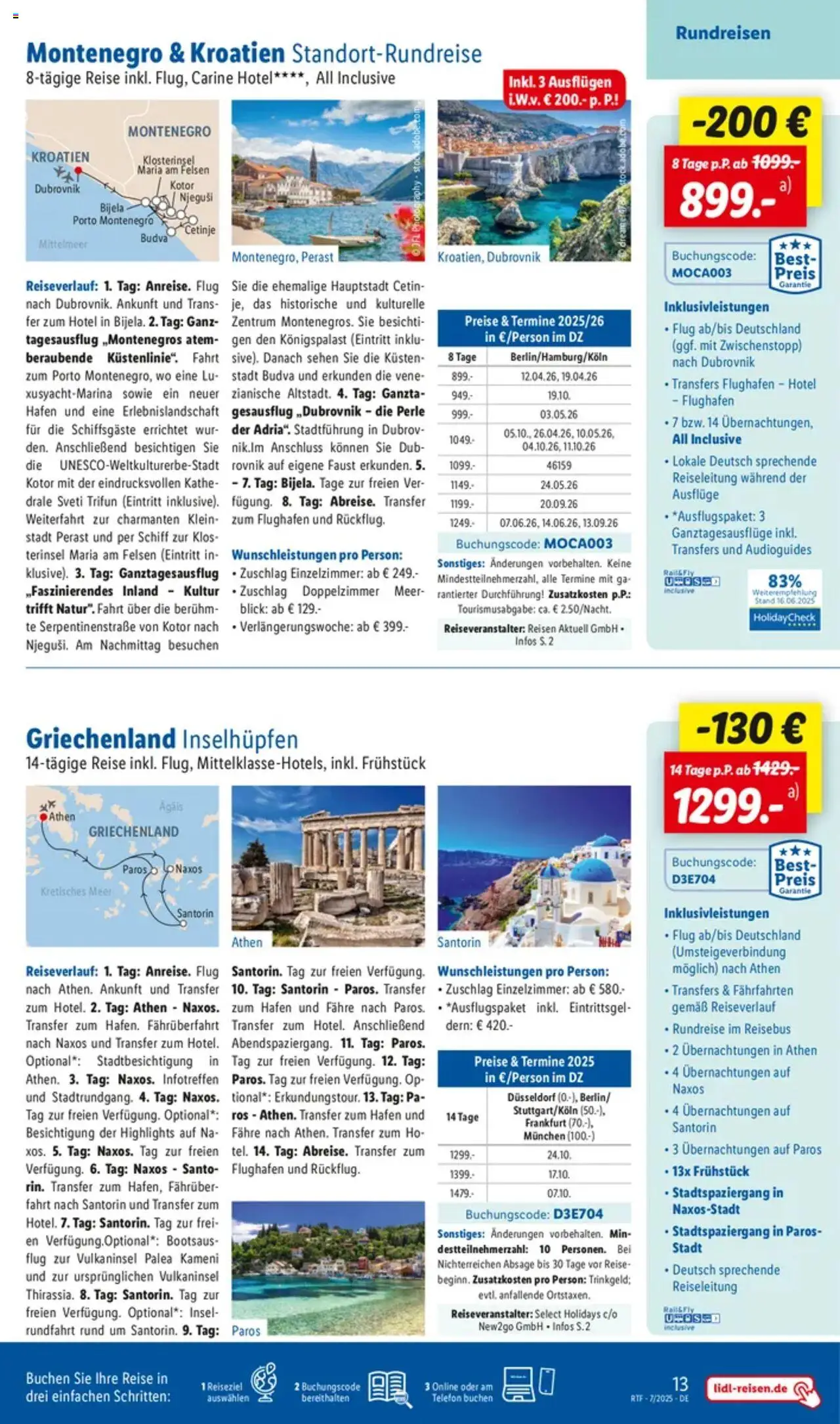 Lidl Reisen - Themenprospekt - gültig ab dem 11.07.2025 | Seite: 13 | Produkte: Telefon