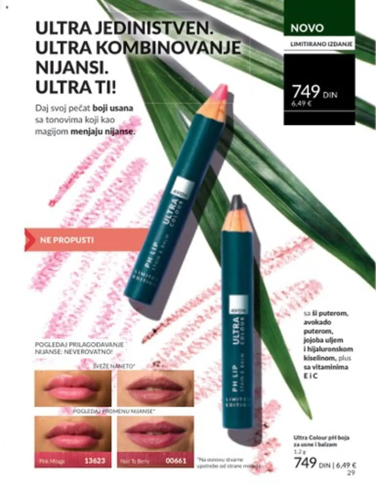 AVON katalog - važi od 01.07.2025 | Strana: 29 | Proizvode: Avokado, Balzam