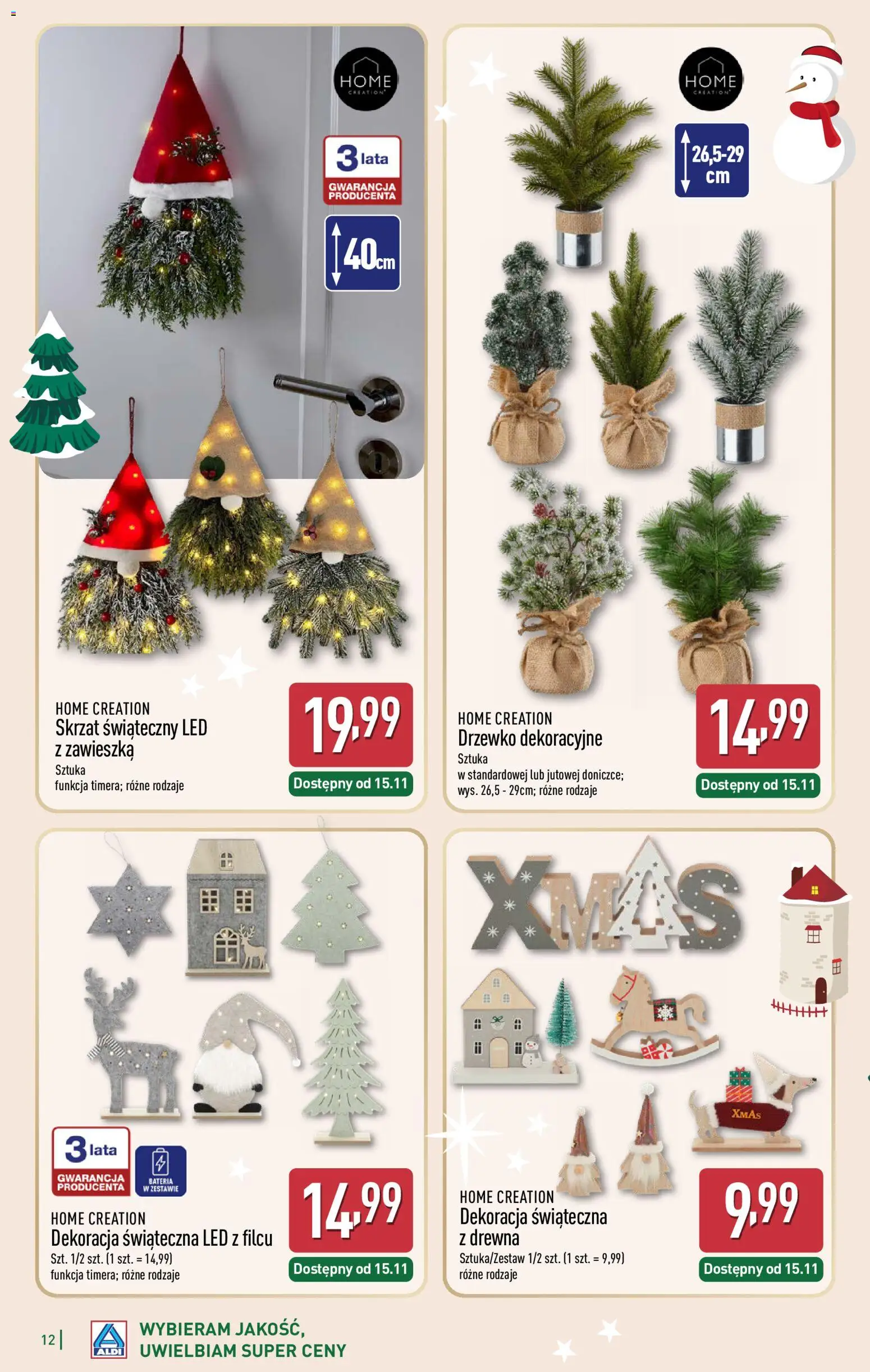 Aldi Gazetka - Katalog prezentowy od 03.11.2025 | Strona: 12 | Produkty: Bateria