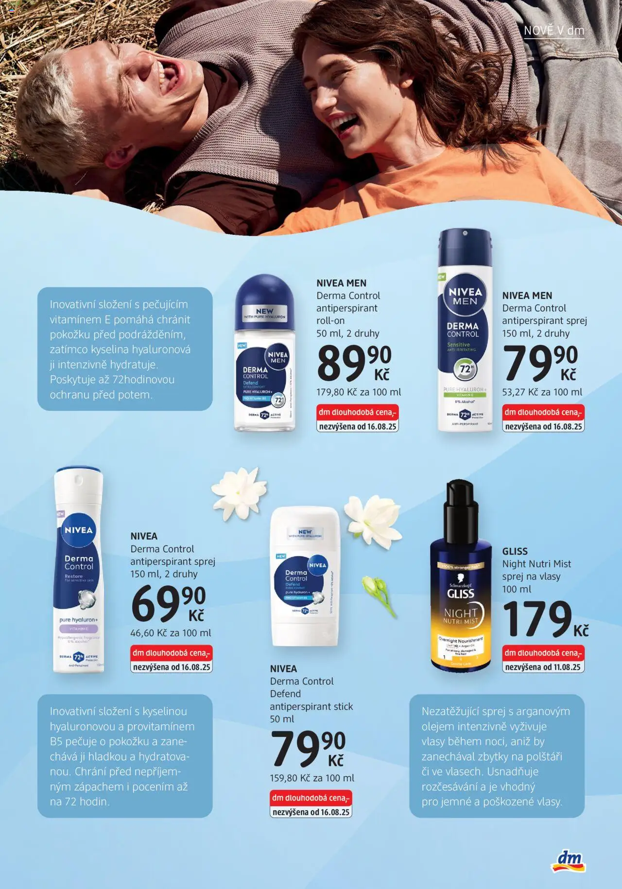 dm drogerie leták od 11.09.2025 | Strana: 9 | Produkty: Antiperspirant, Nivea