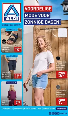 Aldi - Kledingspecial - Voorbeeld van een folder van Aldi, geldig van 21.07.2025