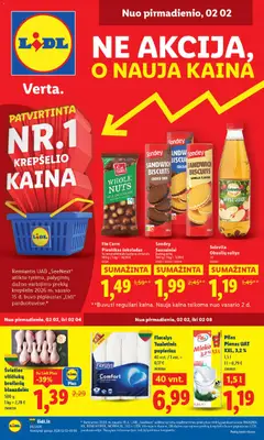 LIDL leidinys galioja nuo 02.02.2026
