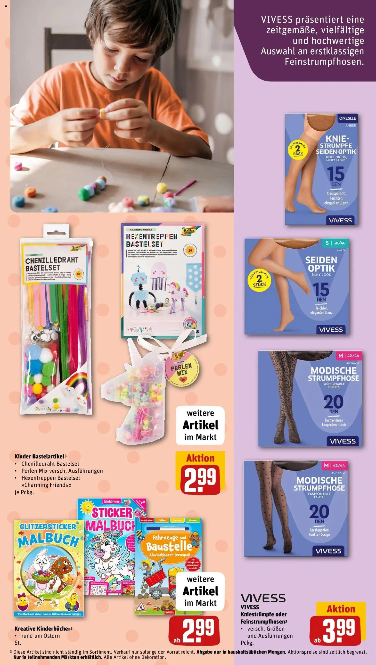 Rewe Prospekt Elsdorf	 – gültig ab 01.03.2026 | Seite: 29 | Produkte: Strümpfe, Kniestrümpfe, Strumpfhose