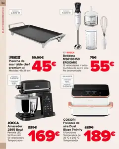 Vista previa Carrefour folleto válido desde el 09.01.2026 | Página: 64 | Productos: Aceite, Plancha, Batidora, Freidora