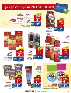 JANA LEDENI ČAJ, odabrane vrste, 1,5l - Pregled kataloga iz trgovine Konzum, vrijedi od 29.10.2025 | Stranica: 9