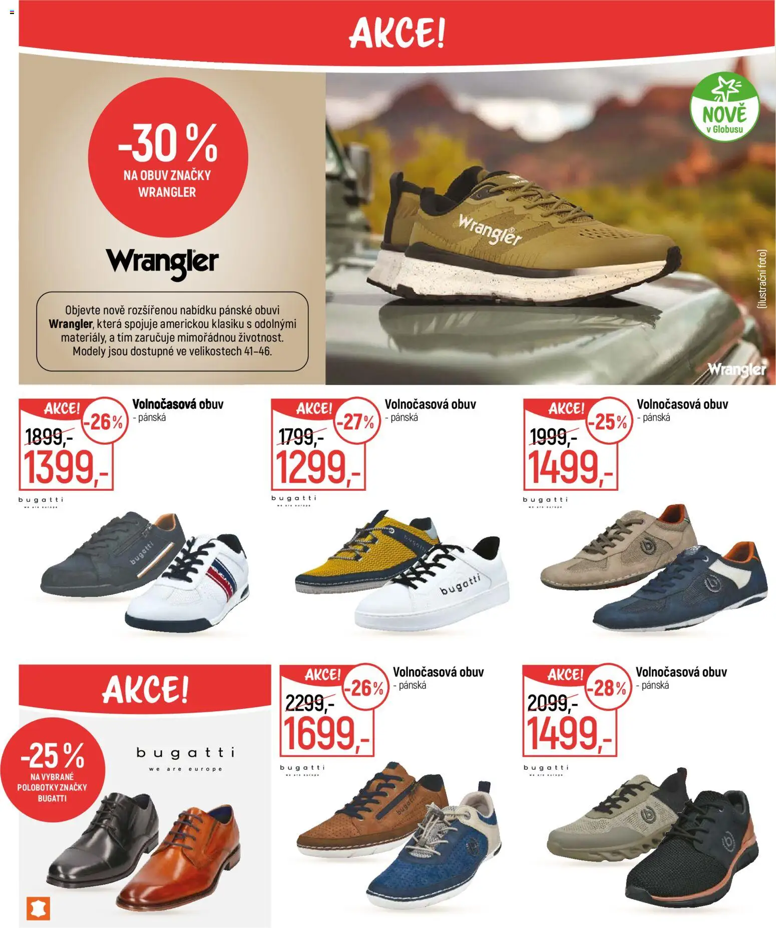 Globus leták - Jaro 2026 od 04.03.2026 | Strana: 19 | Produkty: Bugatti, Polobotky, Obuv, Modely