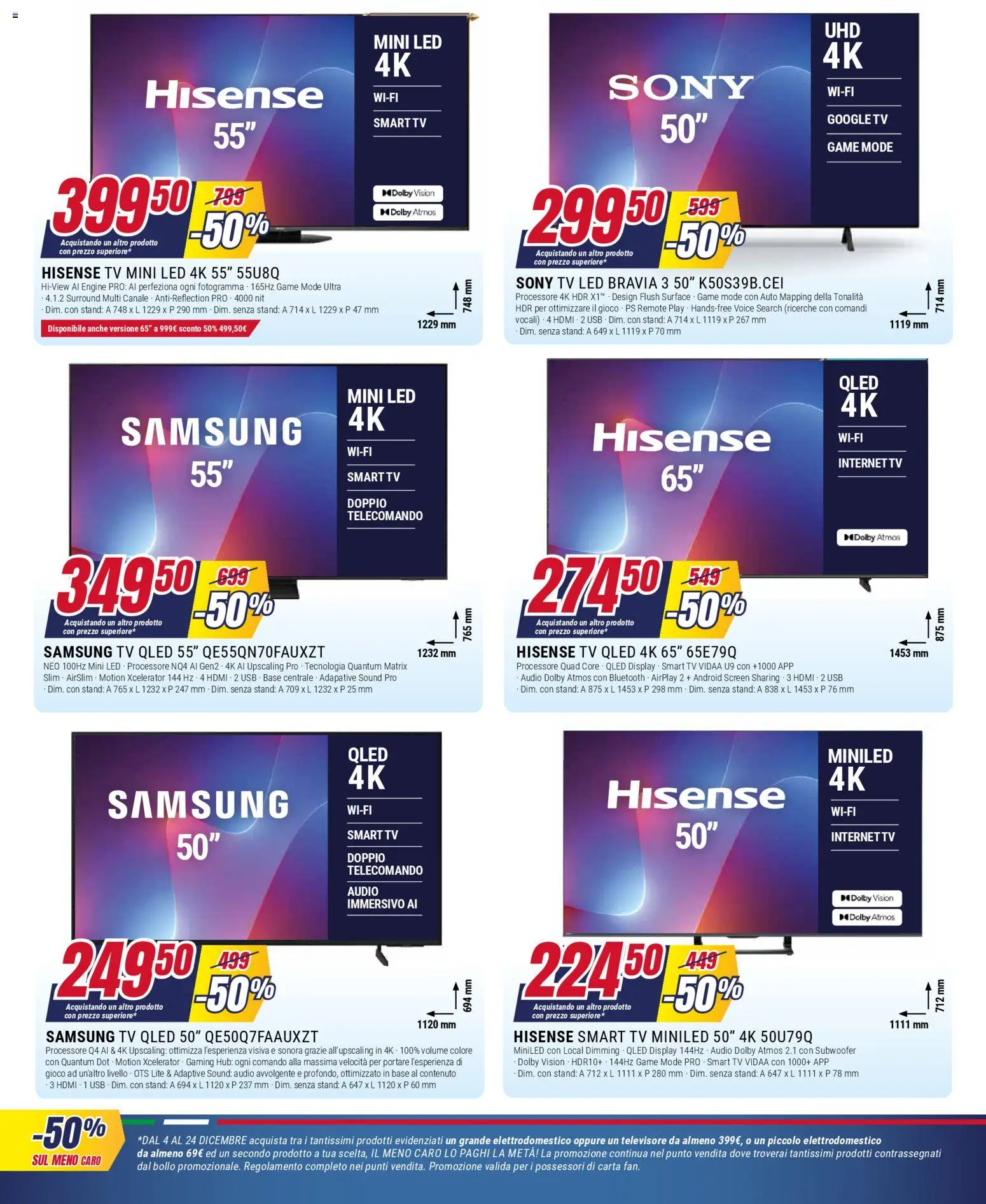 Volantino Trony del 04.12.2025 | Pagina: 26 | Prodotti: TV, Gioco, USB, Samsung