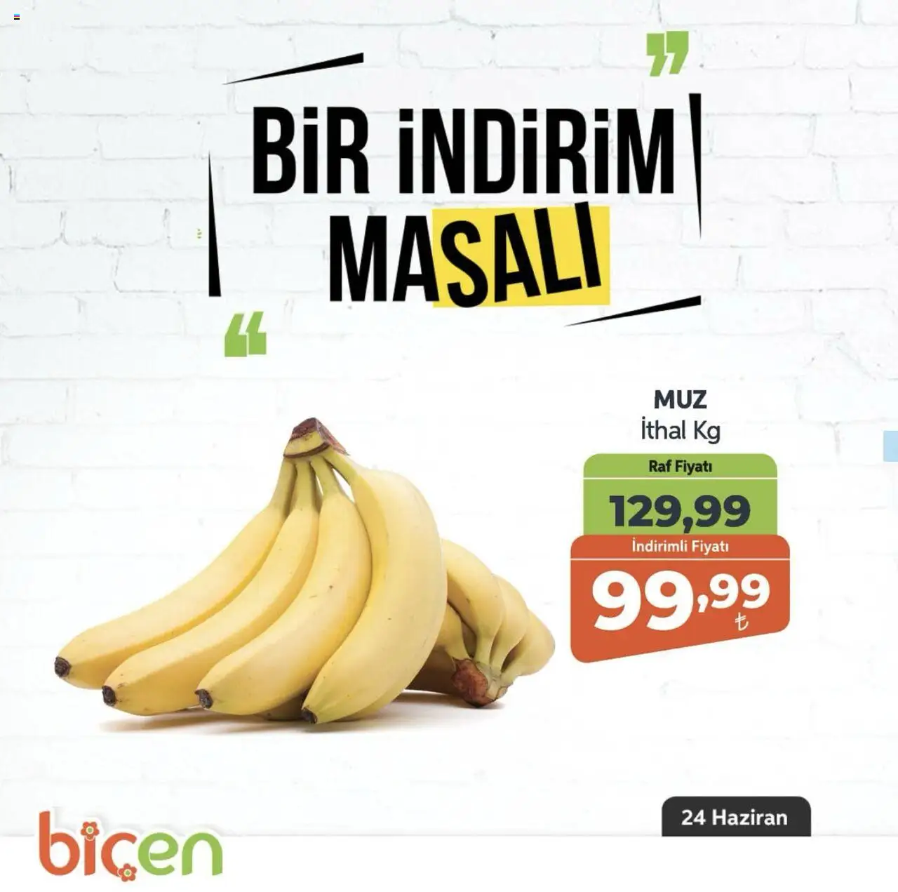 Biçen Market  Bir İndirim MaSali - 24.06.2025 tarihinden itibaren geçerlidir | Sayfa: 2 | Ürünler: Raf