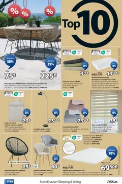 JYSK - Summer Sale │ válido desde el 17.07.2025 | Página: 9 | Productos: Silla de comedor, Lámpara de pie, Sillón, Colcha