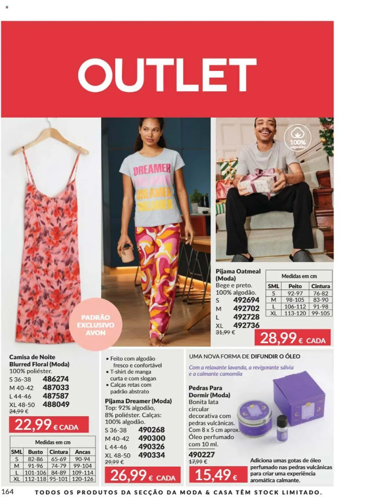 Catálogo Avon Campanha 6 │ válido de 01.06.2025 | Página: 164 | Produtos: Algodão, Calças, Óleo, Camisa