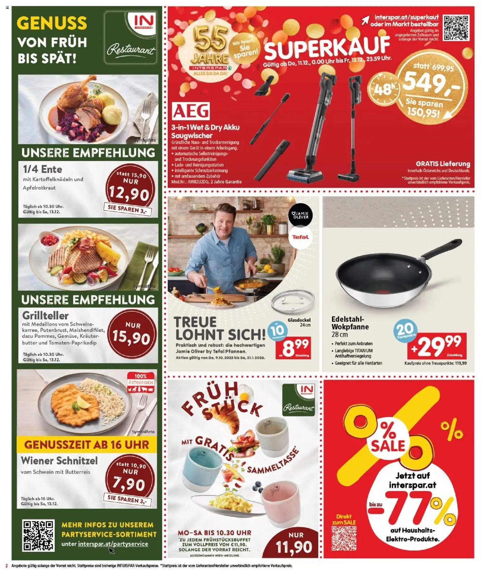 Interspar Flugblatt - Burgenland gültig ab 11.12.2025 | Seite: 2 | Produkte: Uhr, Butter