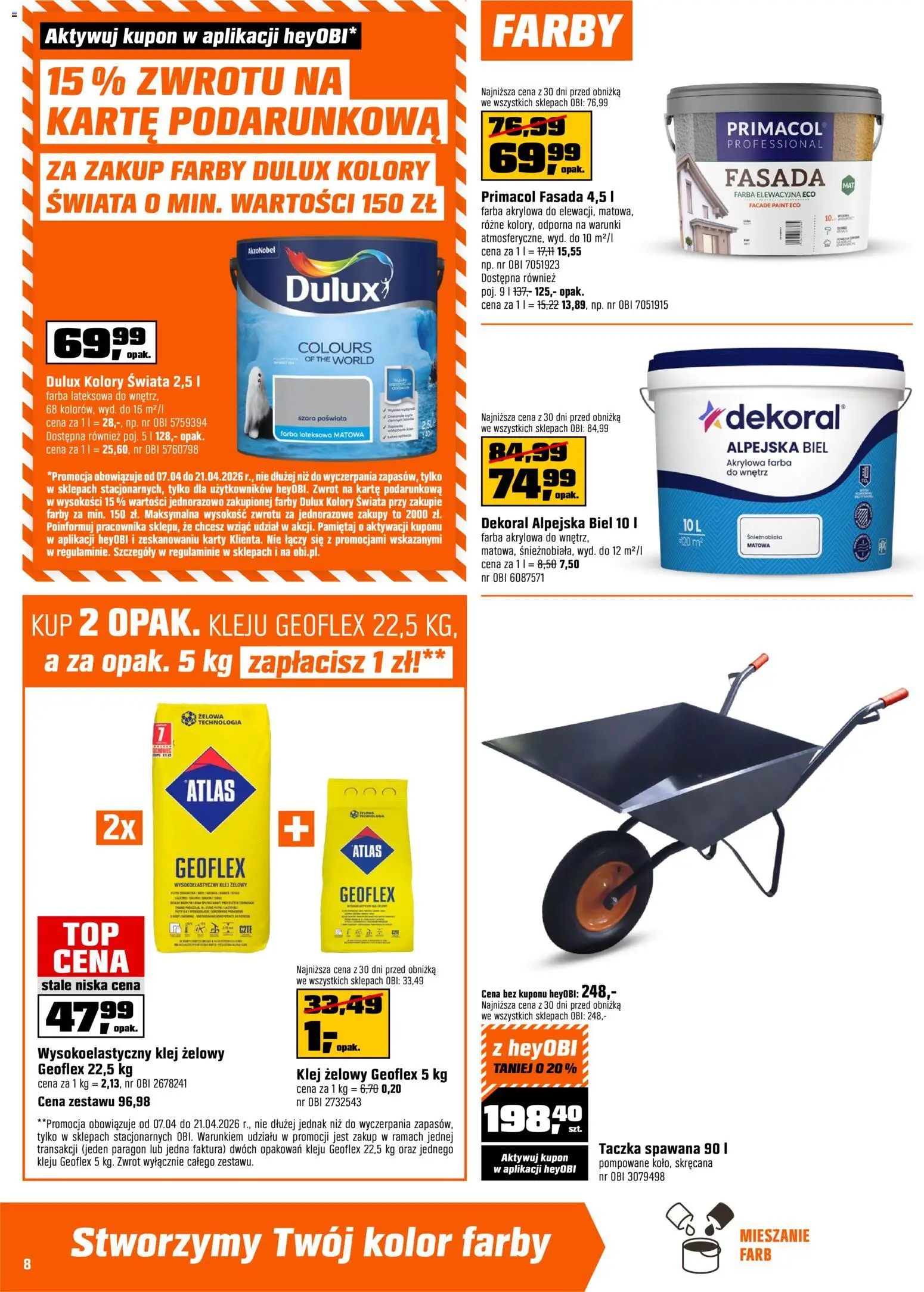 OBI gazetka od 07.04.2026 | Strona: 8