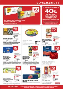 Vista previa Supercor Península y Baleares válido desde el 23.04.2026 | Página: 15 | Productos: Sardinillas, Aceite, Pasta, Té
