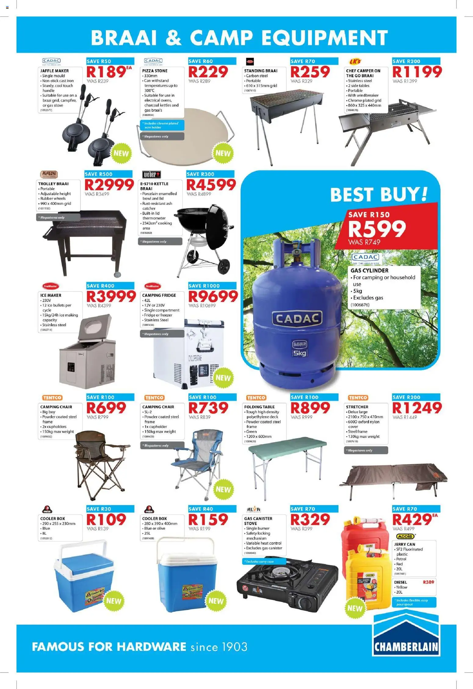 New Chamberlain catalogue – valid from 23.10.2025 | Page: 3 | Products: Bowl, Box, Cooler, Powder