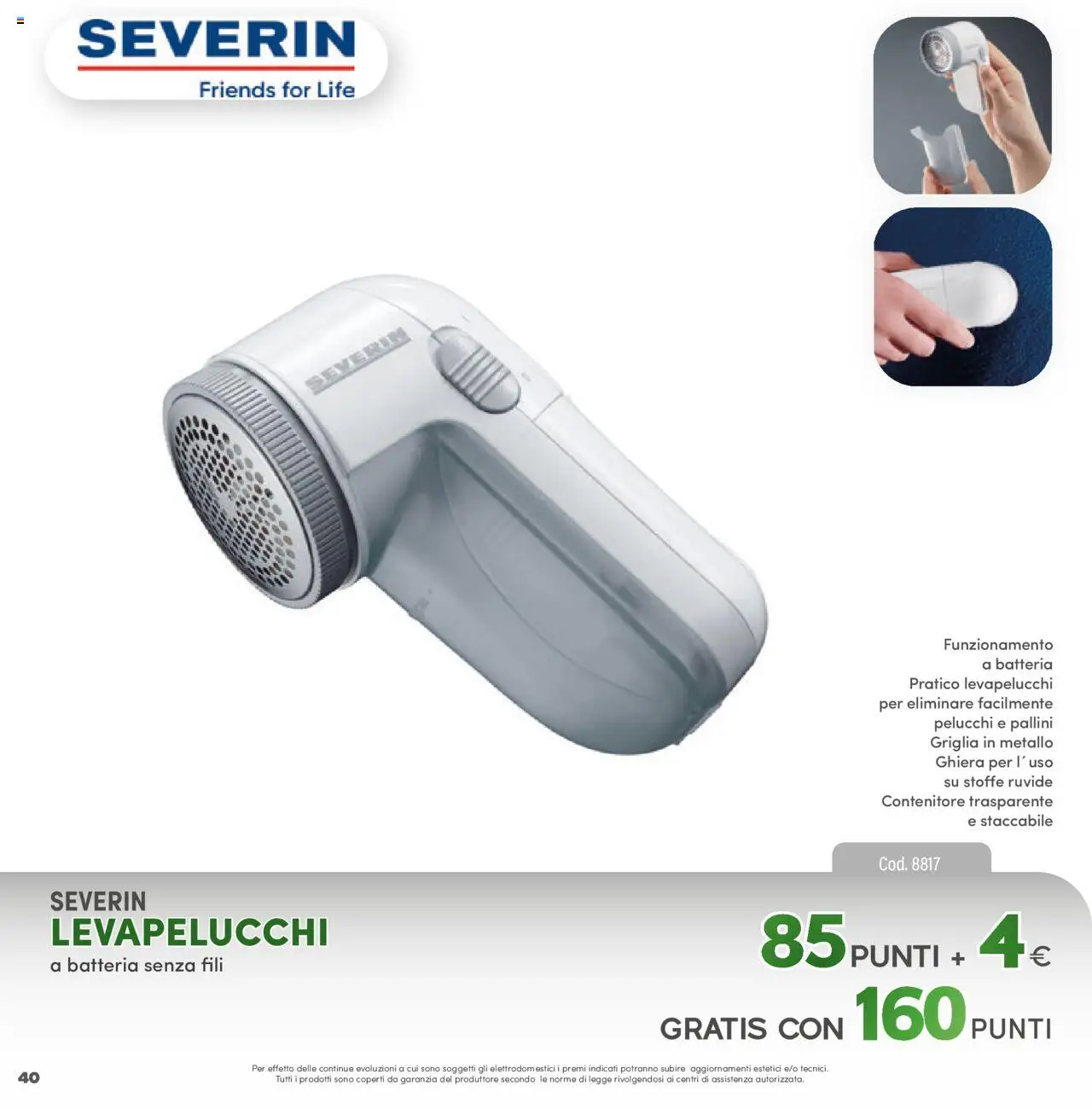 Volantino PIM Supermercati del 12.04.2025 | Pagina: 40 | Prodotti: Levapelucchi, Contenitore, Griglia, Batteria