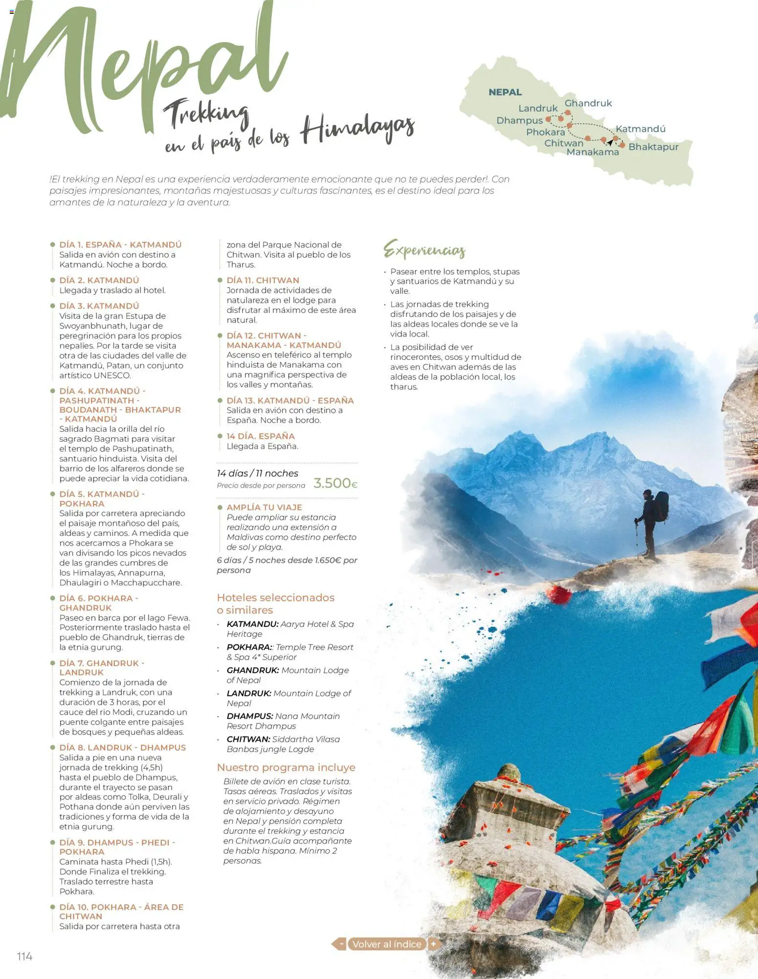 Viajes El Corte Inglés - Catálogo Tourmundial Premium │ válido desde el 01.01.2026 | Página: 116 | Productos: Té