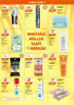 Müller akciós ujság - amely érvényes a következő dátumtól: 28.07.2025 | Oldal: 21