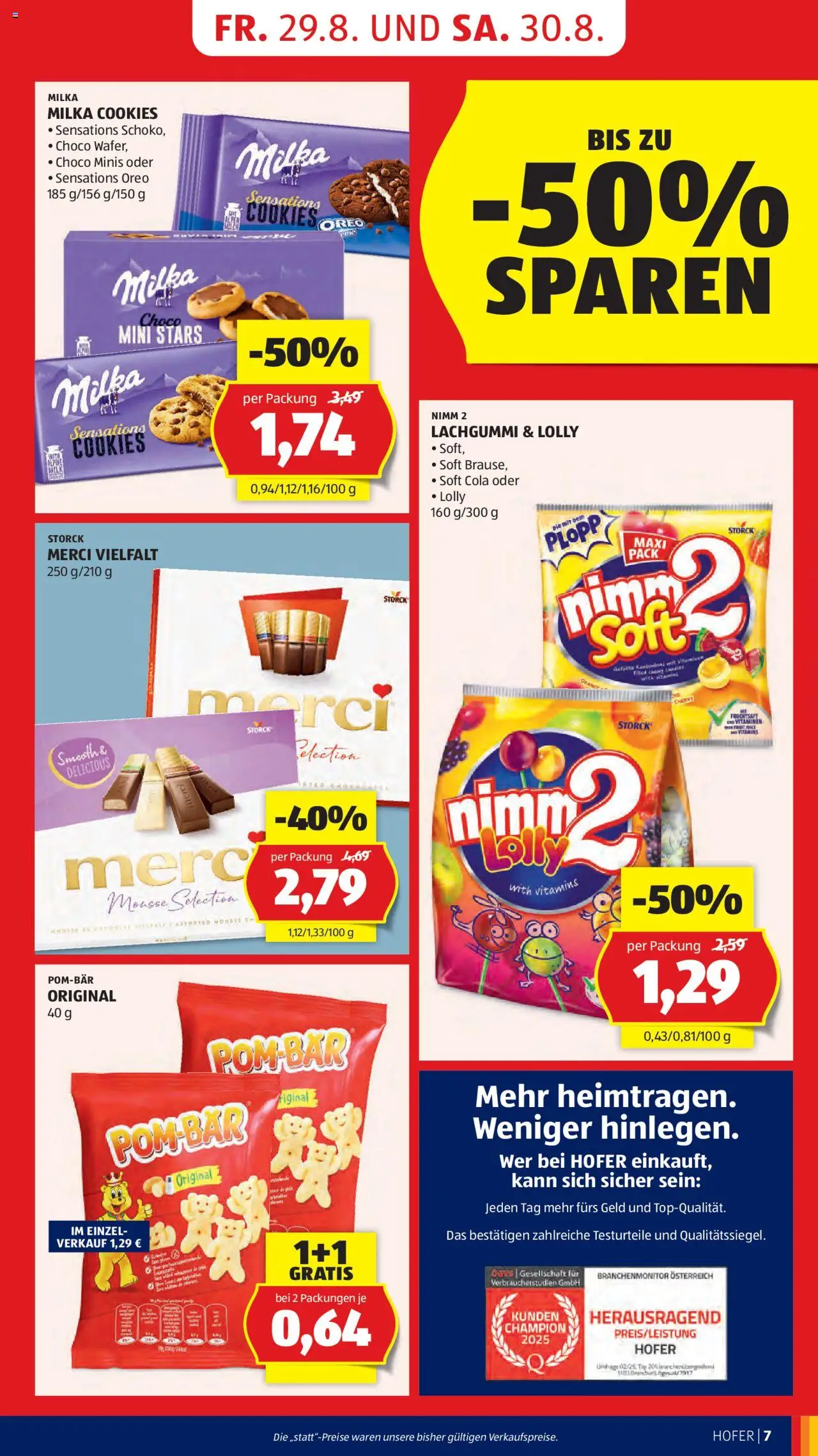 Hofer Flugblatt gültig ab 29.08.2025 | Seite: 9