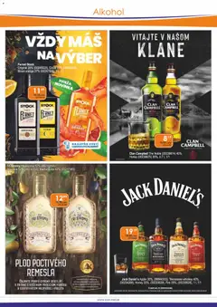 KON - RAD leták platný od 01.04.2026 | Strana: 7 | Produkty: Apple, Fernet, Alkohol, Jack Daniel's