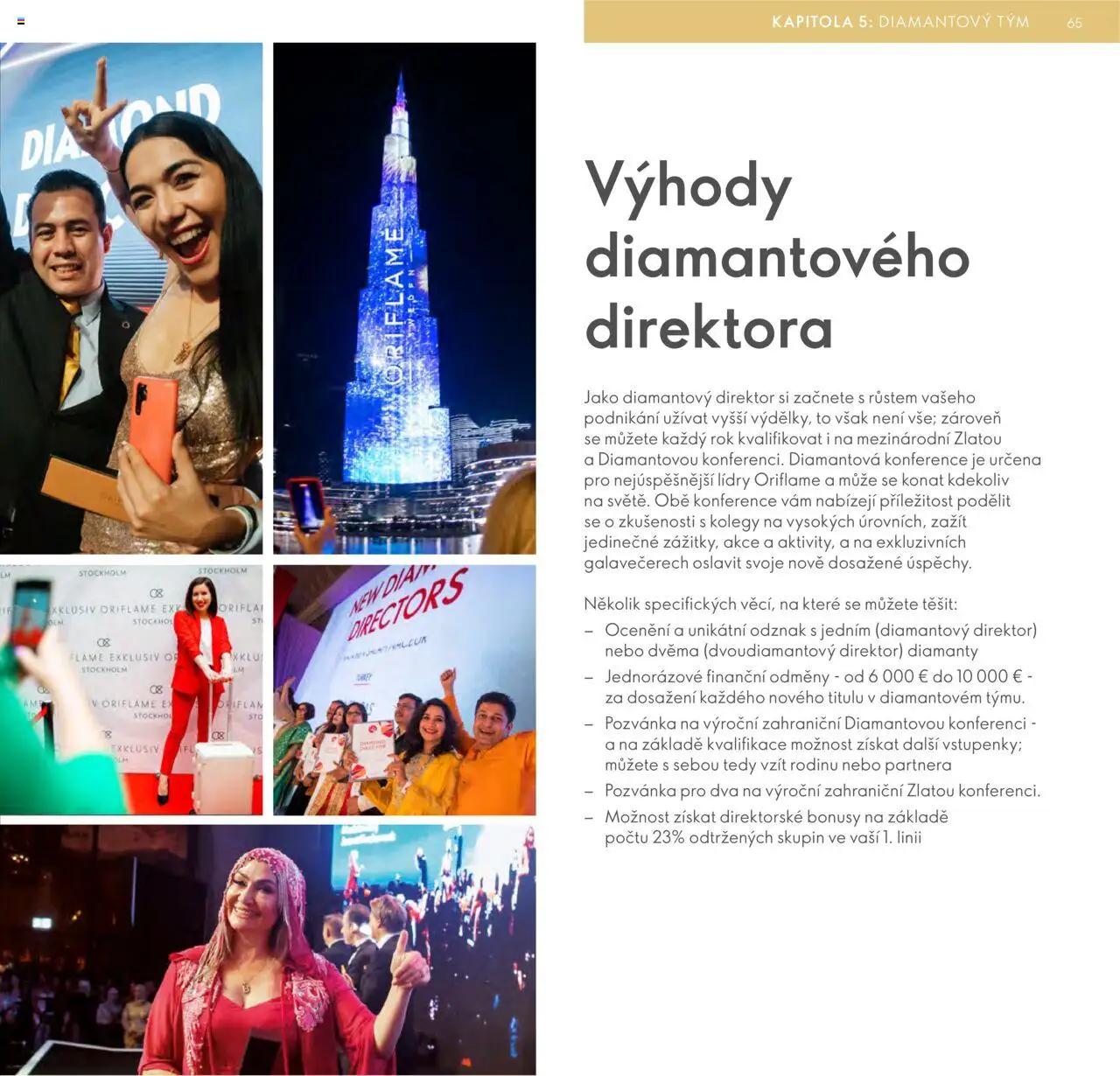 Oriflame katalog Plán odměn pro Brand Partnery od 10.04.2025 | Strana: 65