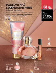 Katalog Avon - Pregled kataloga iz trgovine Avon, vrijedi od 29.12.2025 | Stranica: 83 | Proizvodi: Miris, Krema za tijelo, Krema