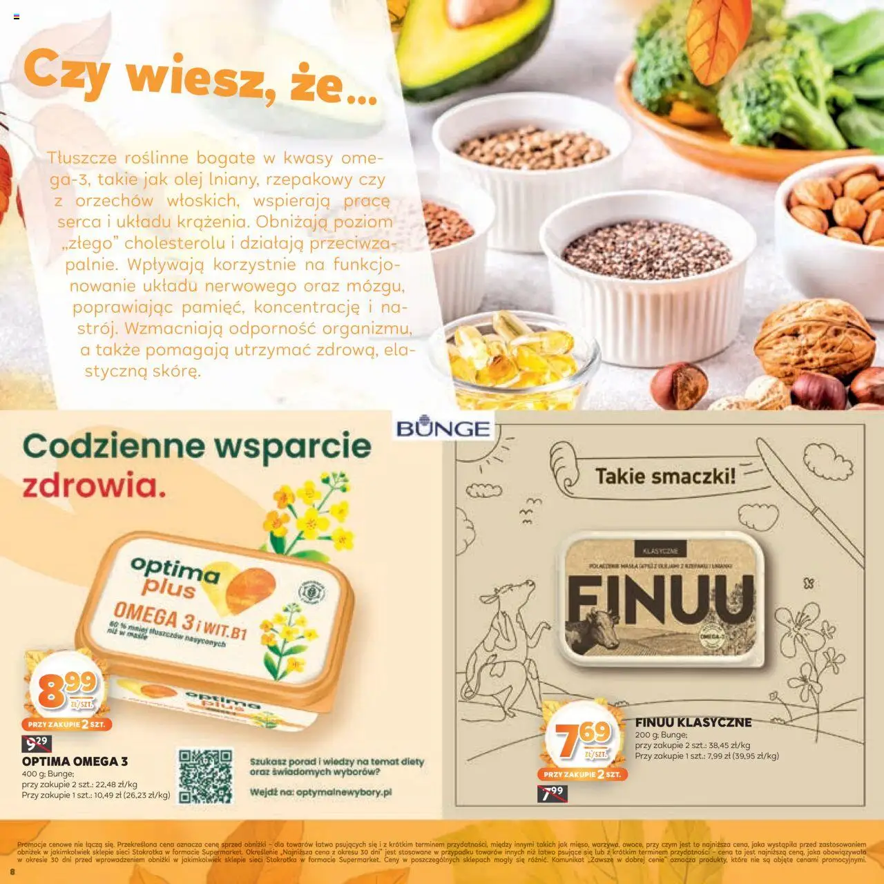 Stokrotka Gazetka - Jesiennie Inspiracje od 16.10.2025 | Strona: 8 | Produkty: Stokrotka, Olej