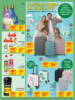 Tuš katalog akcije – veljaven od 18.03.2026 | Stran: 11 | Izdelki: Mehčalec, Detergent, Nahrbtnik, Kovcek