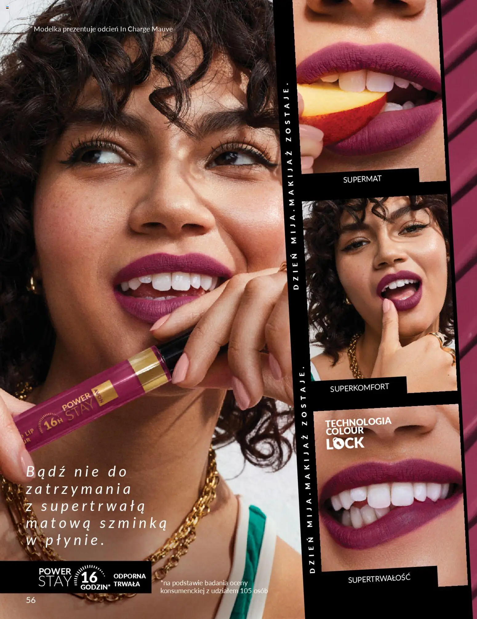 Avon Katalog 2 2026 od 01.02.2026 | Strona: 56 | Produkty: Makijaż, Szminka