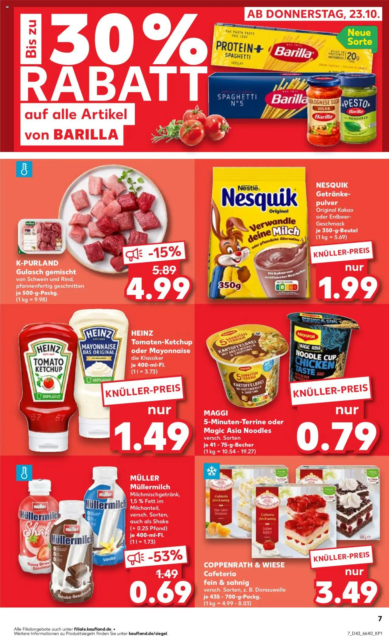 Kaufland Prospekt 	 – gültig ab 23.10.2025 | Seite: 7