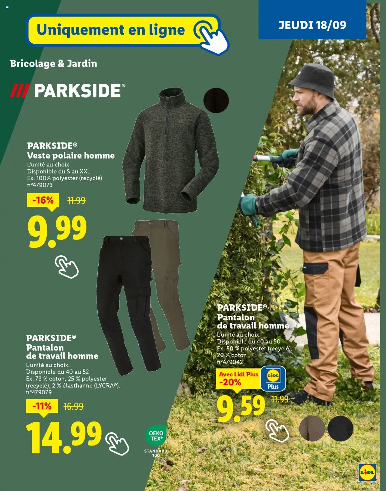  | Page: 53 | Produits: Coton, Veste, Pantalon, Pantalon de travail