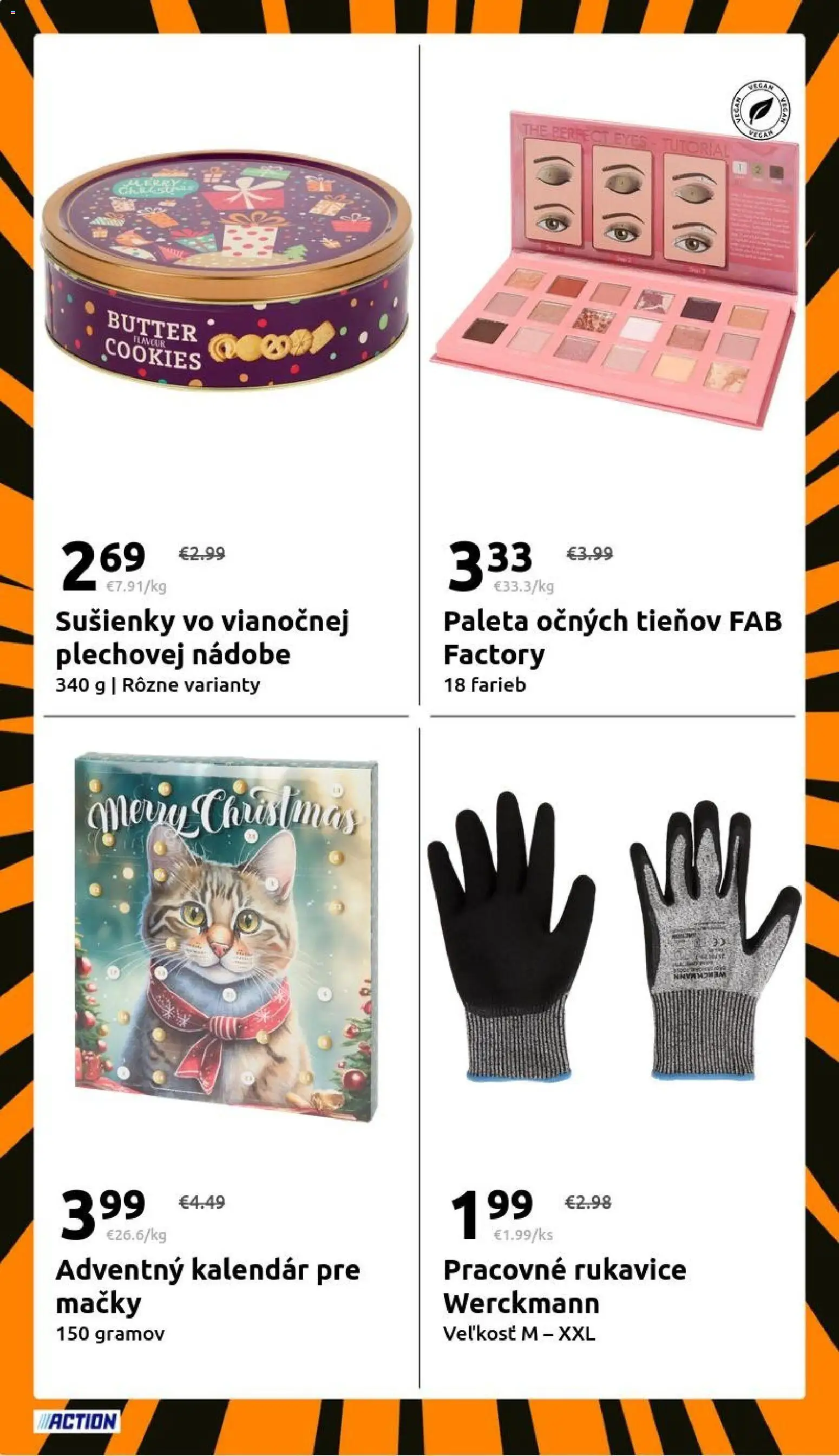 Nové Action akcie – leták je platný od 26.11.2025 | Strana: 24 | Produkty: Rukavice