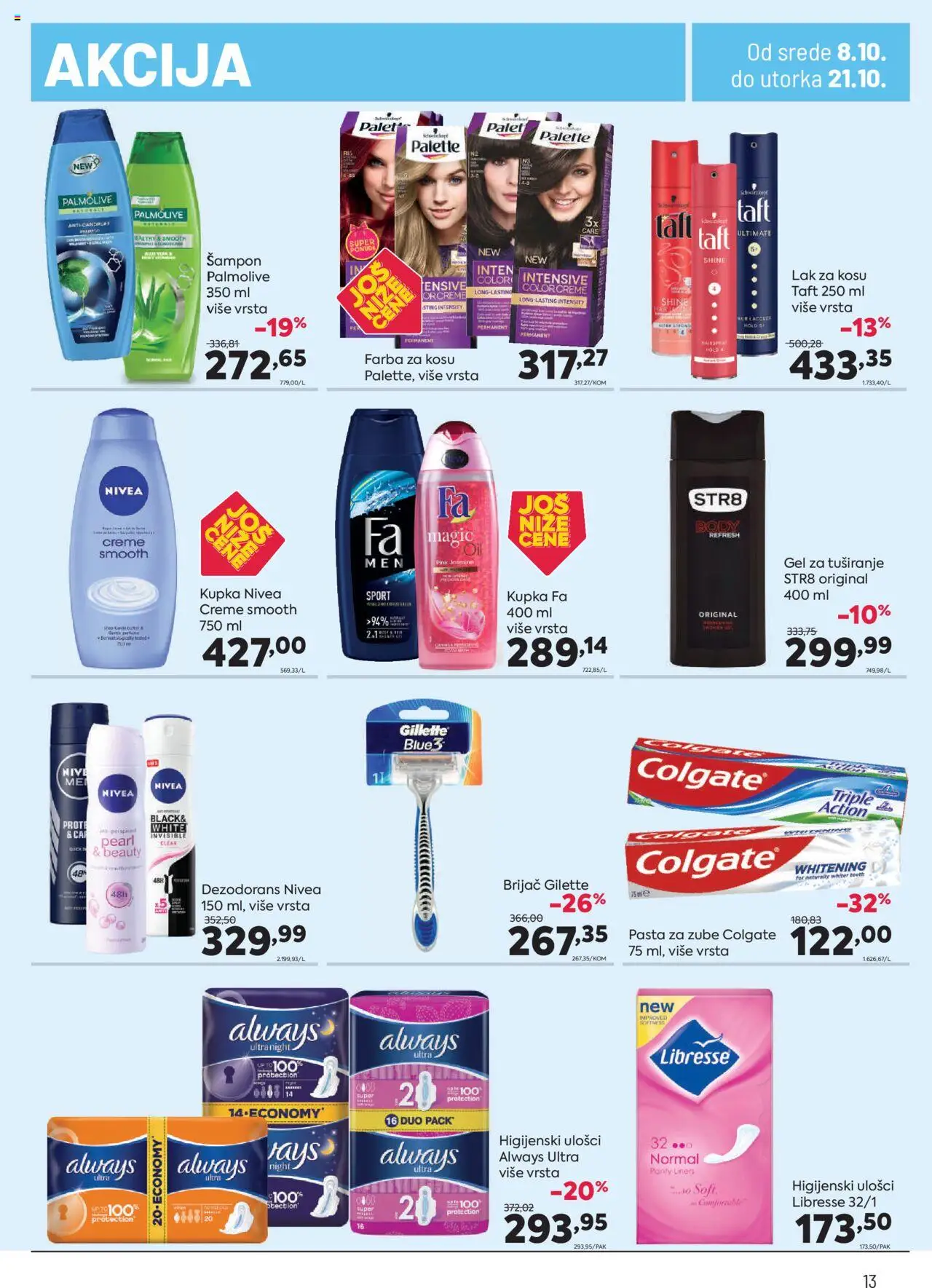 PerSu katalog - važi od 08.10.2025 | Strana: 13 | Proizvode: So, Šampon, Dezodorans, Pasta za zube