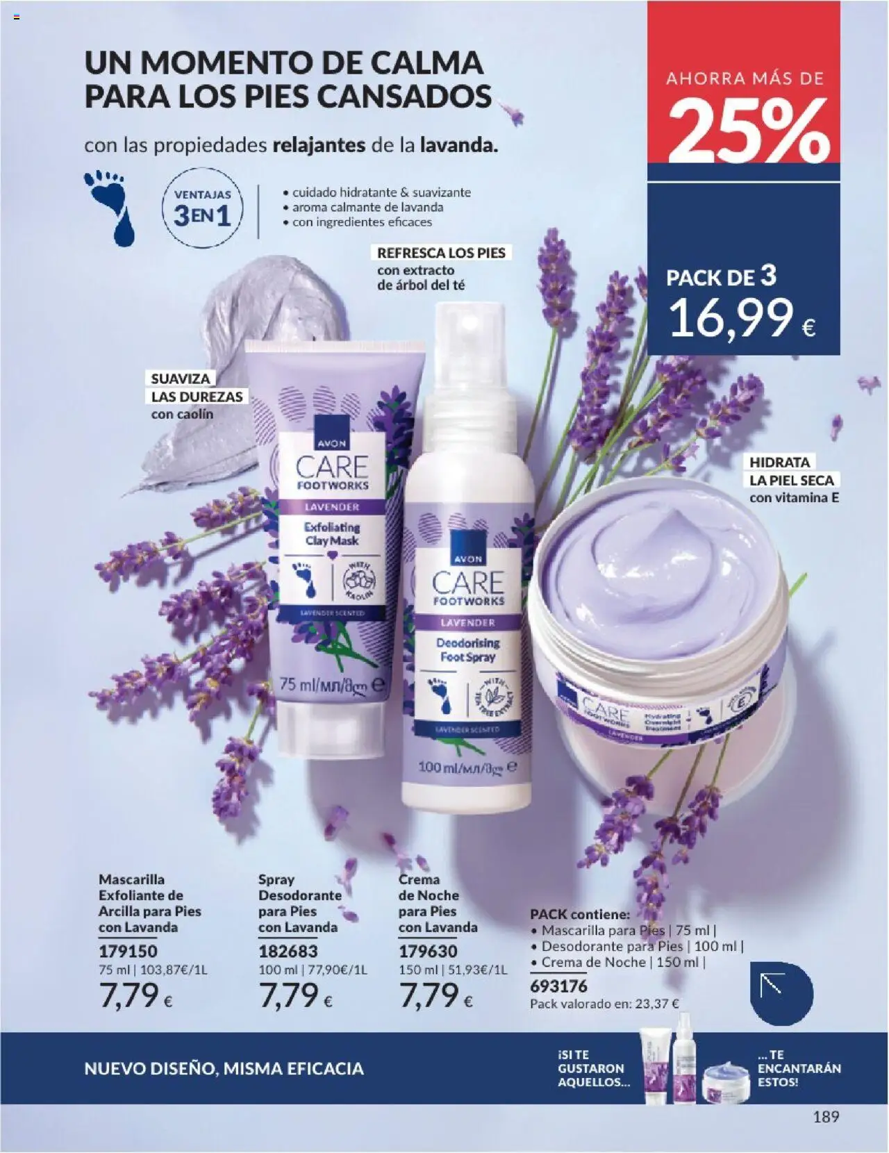 Catálogo AVON campaña 6 │ válido desde el 01.06.2025 | Página: 189 | Productos: Desodorante, Κρεμάστρα, Crema, Té
