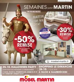 Möbel Martin - Prévisualisation de Möbel Martin - Möbel Martin: Offres hebdomadaires valide à partir de 19.10.2025