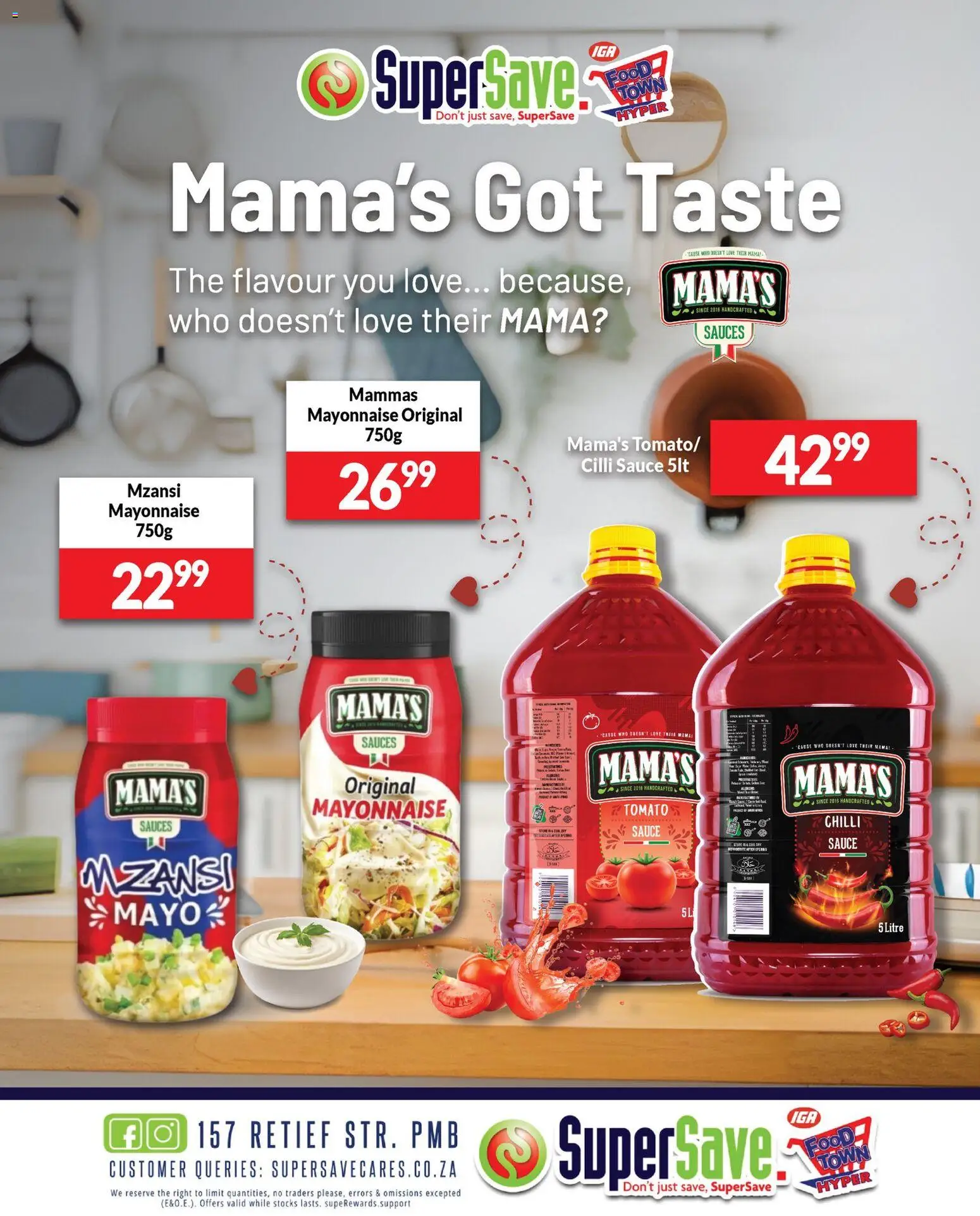 New Super Save catalogue – valid from 24.03.2026 | Page: 31 | Products: Sauces, Mayonnaise, Sauce, Chilli