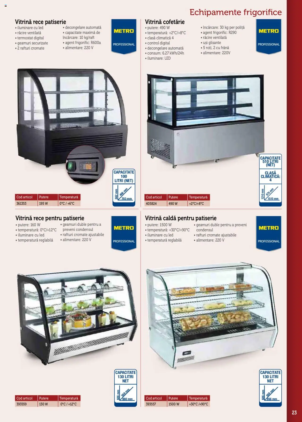 Noul catalog Metro – valabil de la 17.09.2025 | Pagină: 23 | Produse: Babak, Vitrină