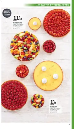 Super U - Prévisualisation de Super U - La carte Printemps Été valide à partir de 03.03.2026 | Page: 39 | Produits: Fraises