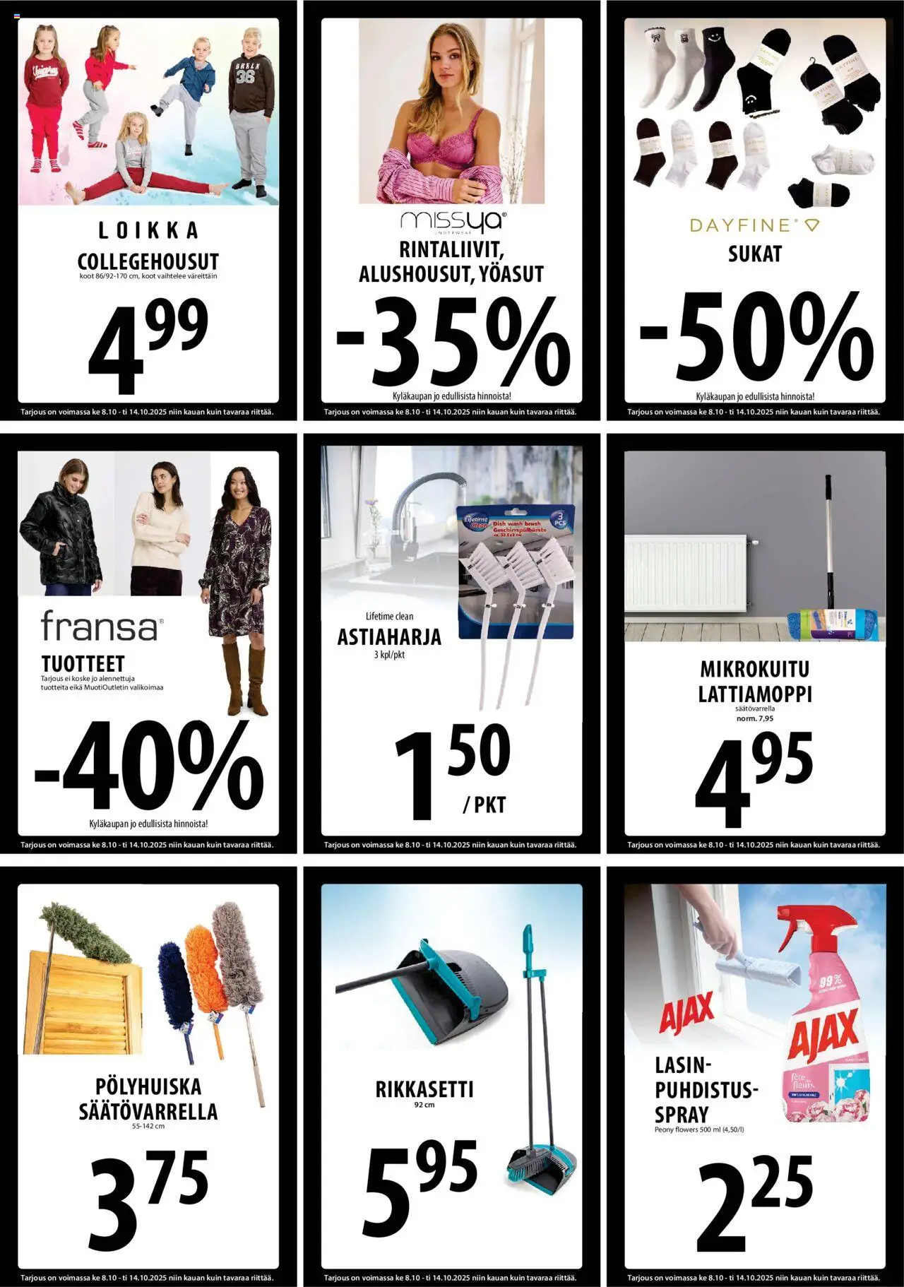 Tuuri tarjoukset – voimassa 08.10.2025 alkaen | Sivu: 17 | Tuotteet: Sukat
