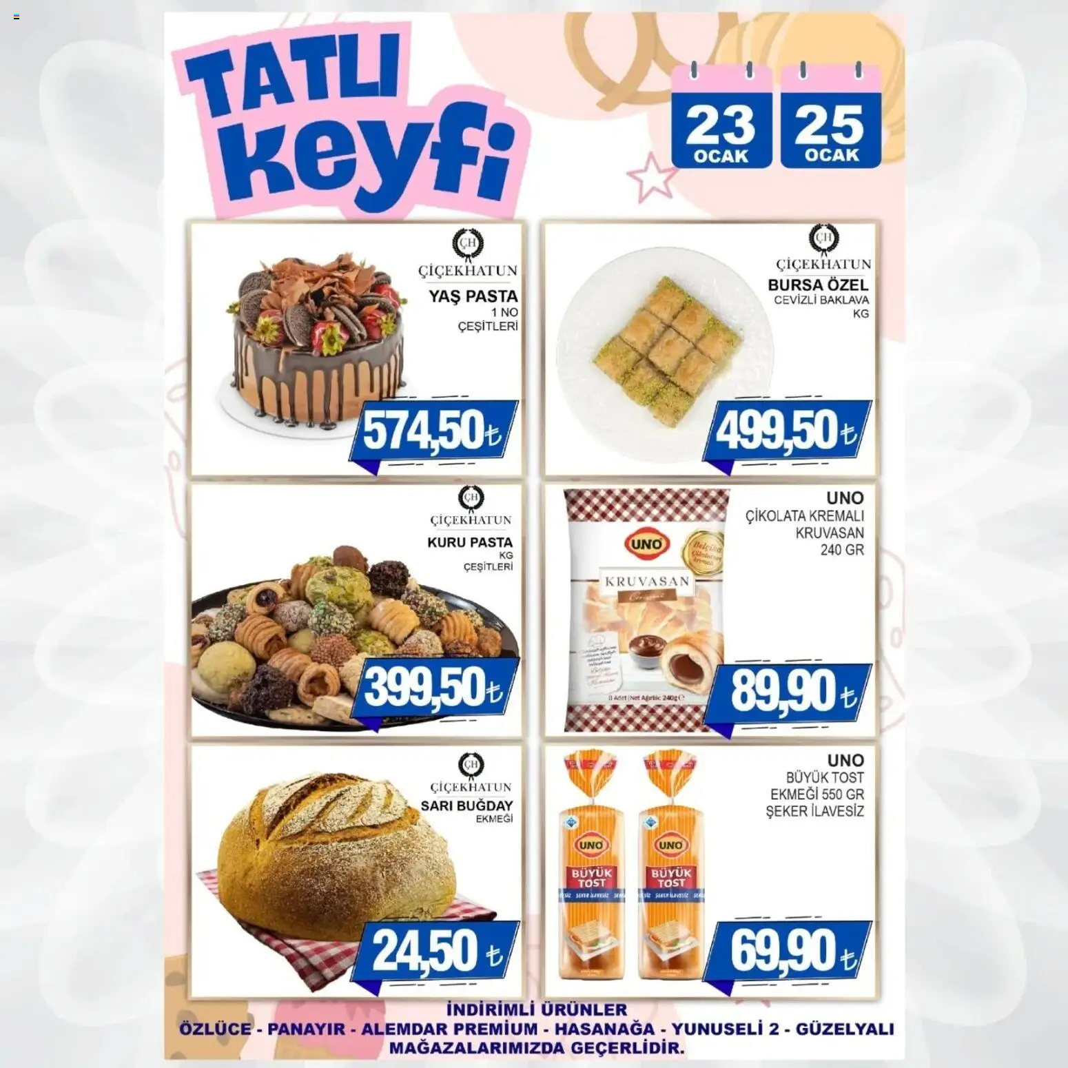 Furpa Katalog Muhteşem Fiyatlar - 23.01.2026 tarihinden itibaren geçerlidir | Sayfa: 5 | Ürünler: Çikolata, Şeker, Ocak