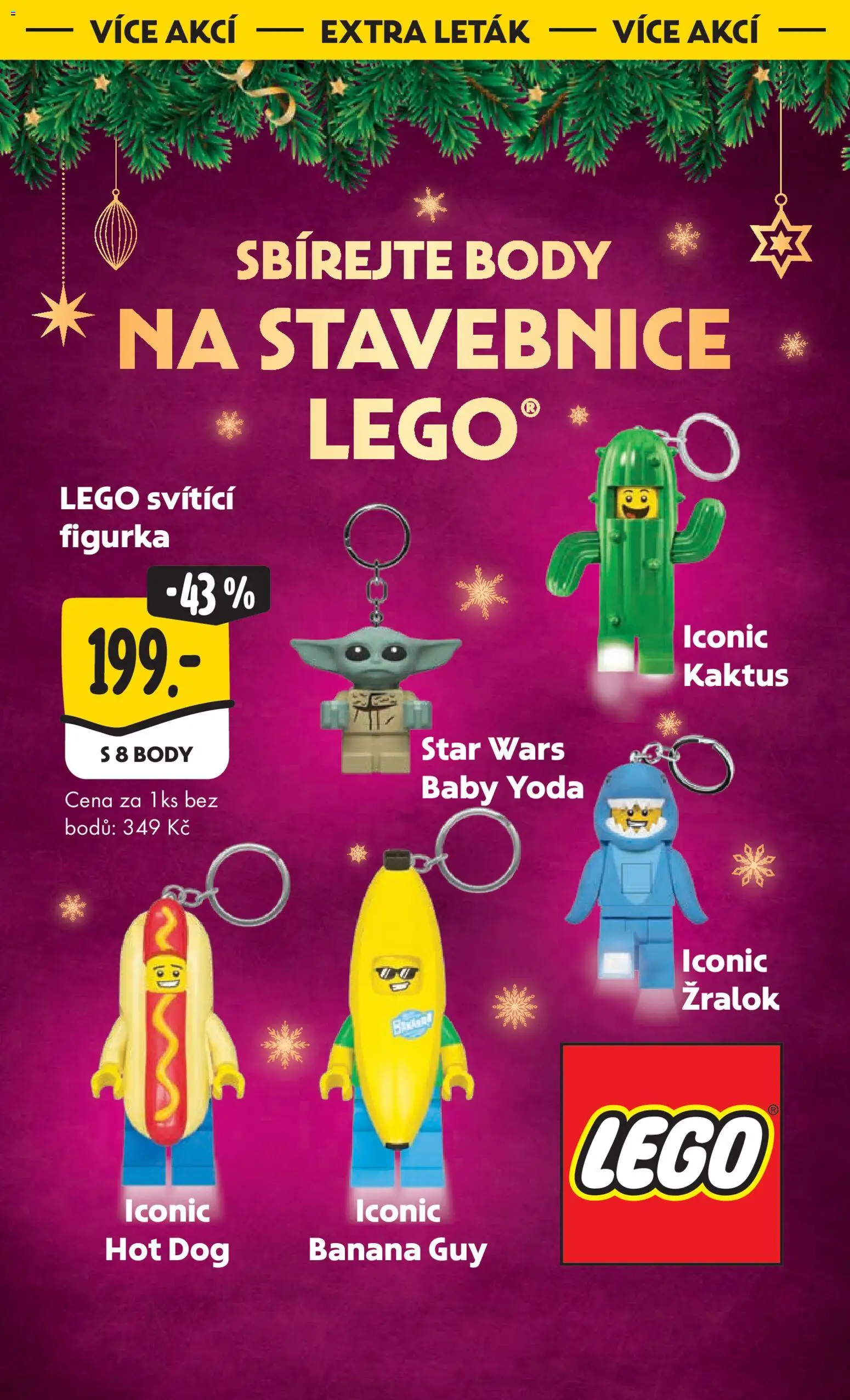 Albert leták - Hypermarket od 03.12.2025 | Strana: 49 | Produkty: LEGO, Stavebnice, Hot dog, Body