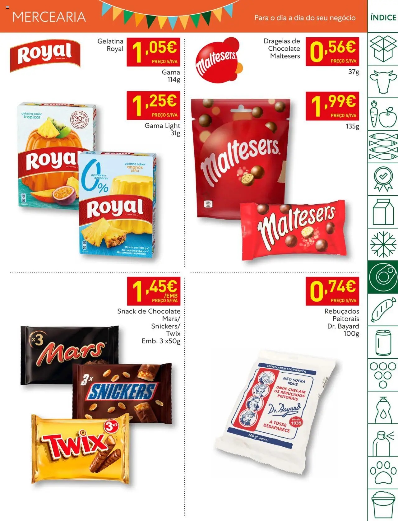 Recheio folheto │ válido de 24.06.2025 | Página: 29 | Produtos: Gelatina, Rebuçados, Chocolate, Proteina