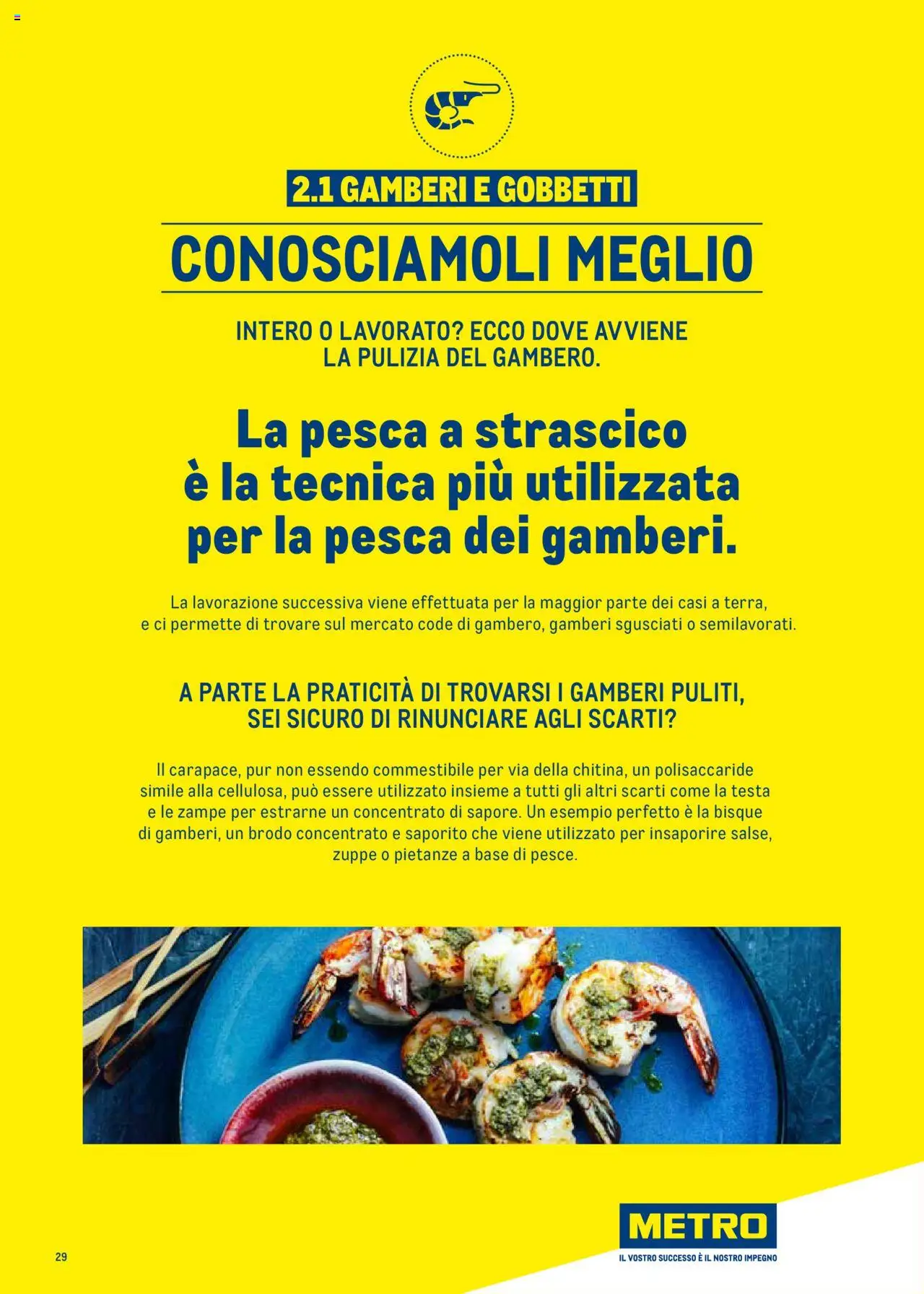 Volantino Metro del 30.06.2025 | Pagina: 29 | Prodotti: Gamberi, Pesca, Metro