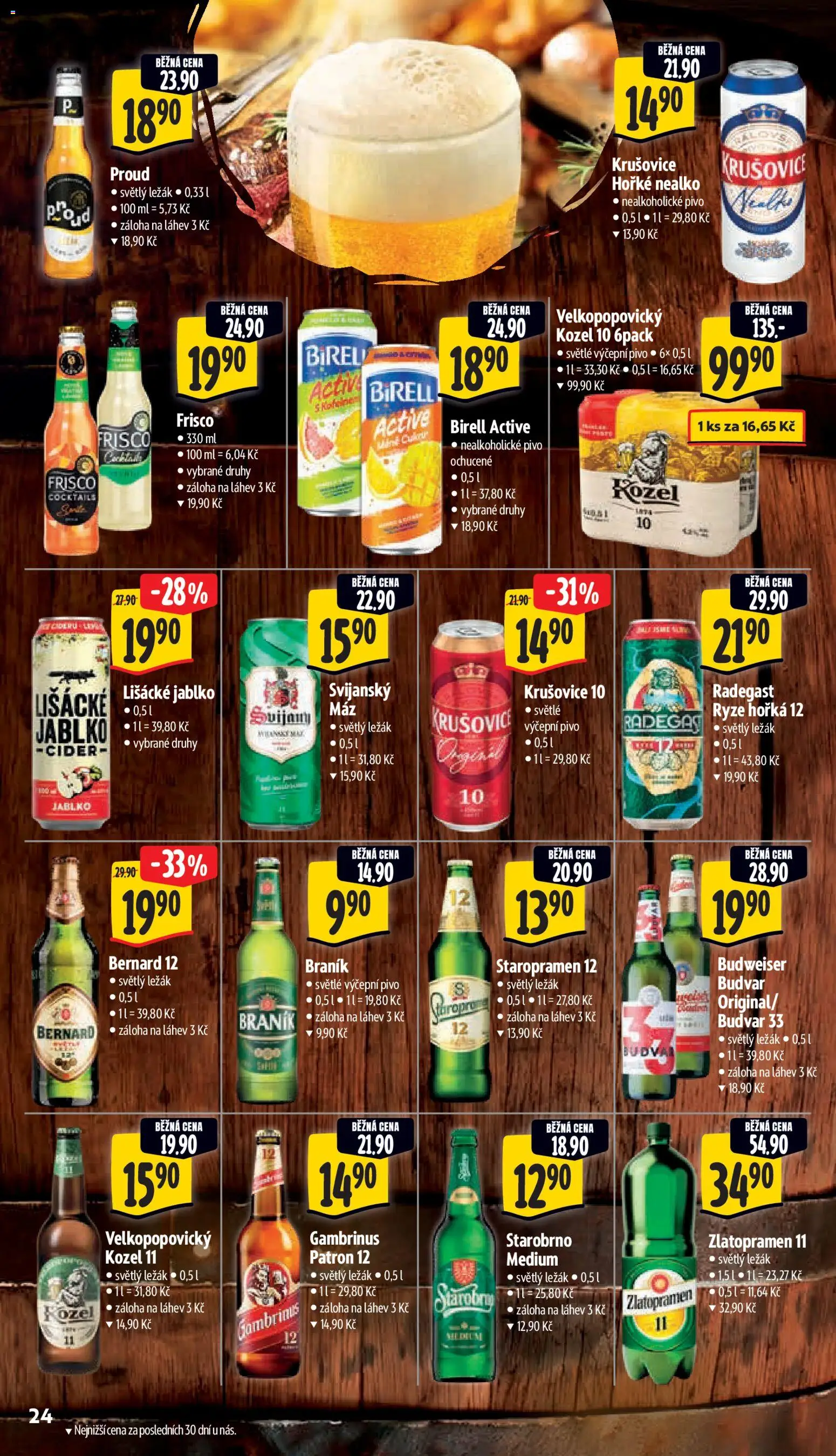 Albert leták - Supermarket od 21.01.2026 | Strana: 30 | Produkty: Staropramen, Rýže, Frisco, Kozel 11