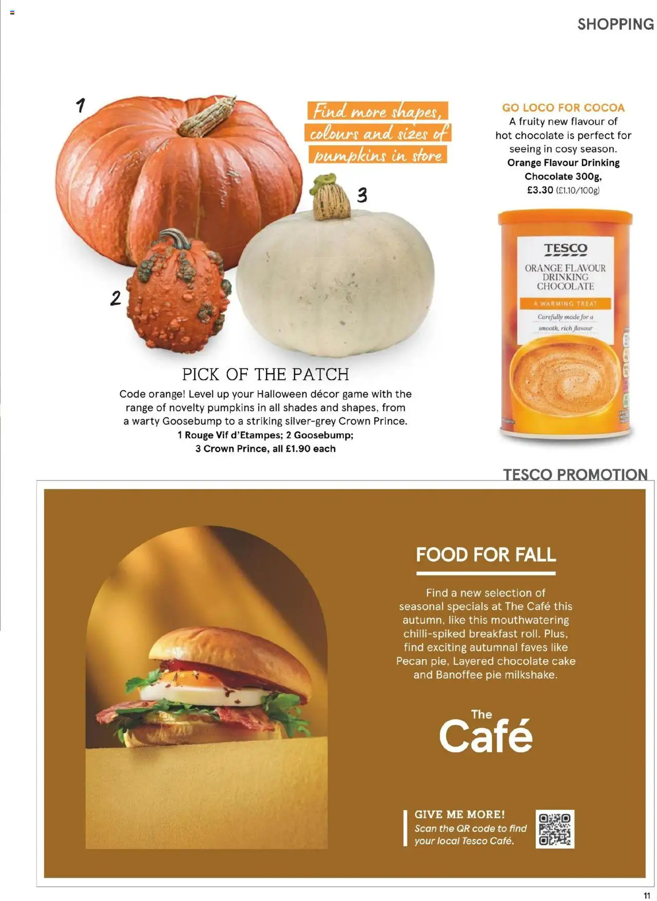 {H1} | Page: 11 | Products: Pie, Chocolate, Cake, Orange